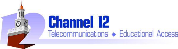 Channel 12 wordmark by David Occhino Design