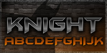 Knight Font - Batman font