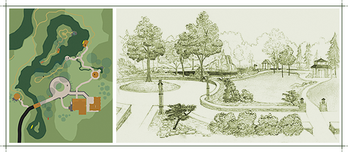 Landscaping Master Plan illustration