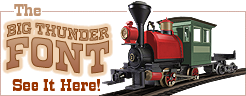 Western font - Big Thunder font