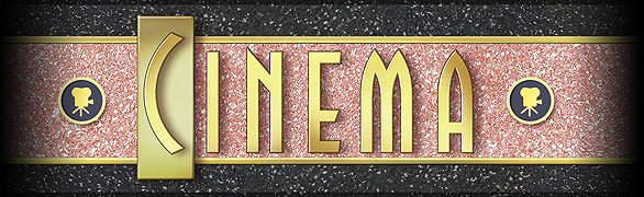 Cinema font - Art deco font