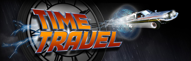 Back to the Future font - Time Travel font - by David Occhino Design